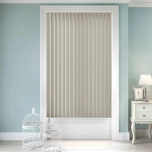 Belen Grey Whisper Vertical Blind | Online Blindz