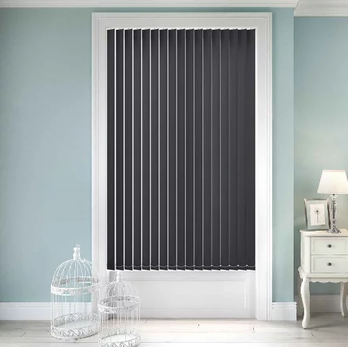 Belen Noir Vertical Blind | Online Blindz