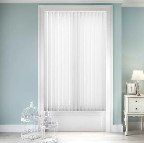 Donna White Vertical Blind | Online Blindz