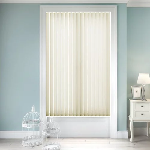 Finley Cream Vertical Blind | Online Blindz