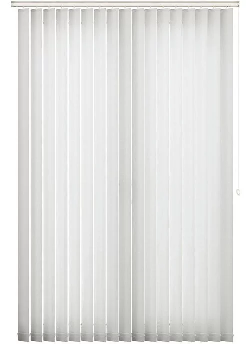 Finley White Vertical Blind | Online Blindz