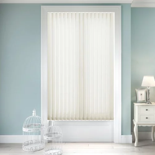 Garland White Vertical Blind | Online Blindz