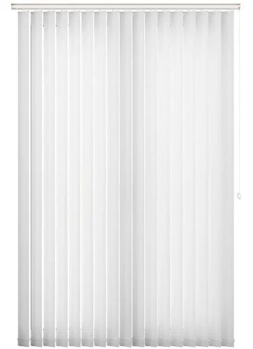 Janessa White Vertical Blind | Online Blindz