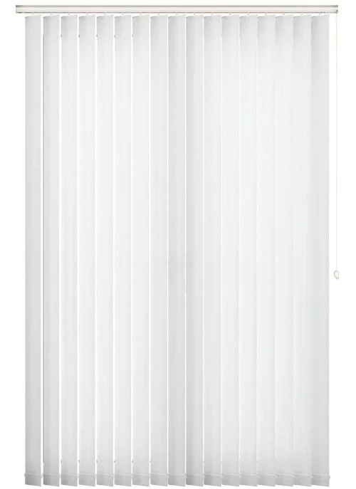 Juno White Vertical Blind | Online Blindz