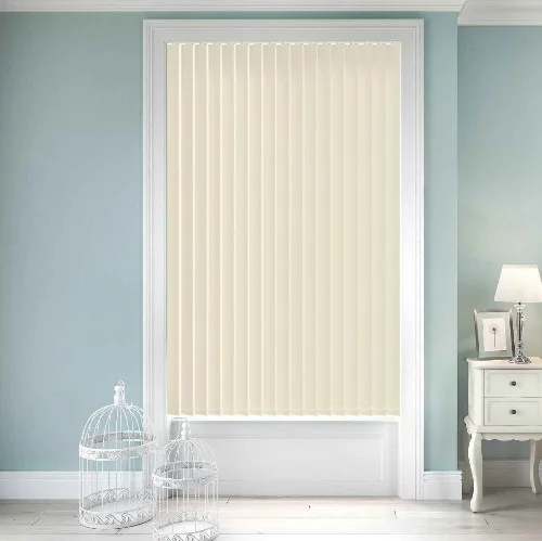 Luminous Cream Vertical Blind | Online Blindz