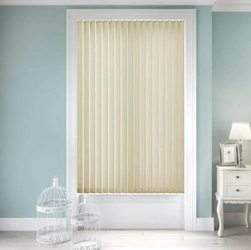 Maren Butter Vertical Blind | Online Blindz