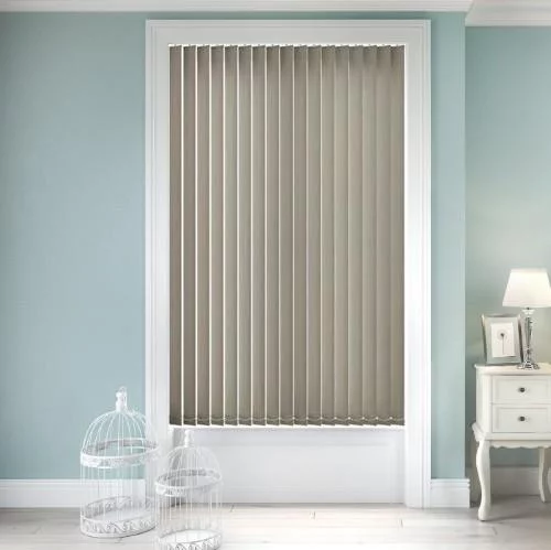 Maren Taupe Vertical Blind | Online Blindz