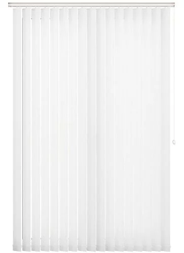 Mylie White Vertical Blind | Online Blindz