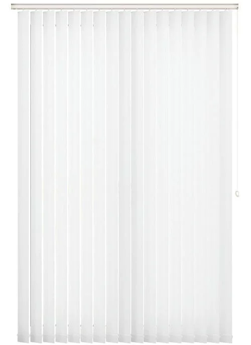 Mylie White Vertical Blind | Online Blindz