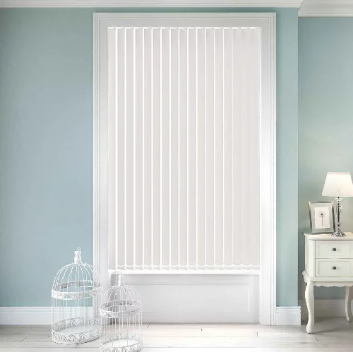 Ormond White Vertical Blind | Online Blindz