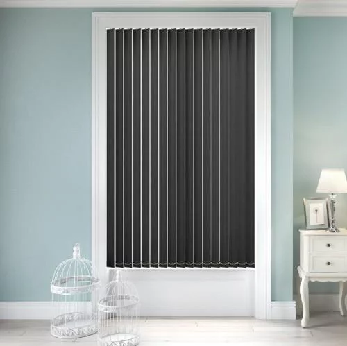 Stratford Black Vertical Blind | Online Blindz